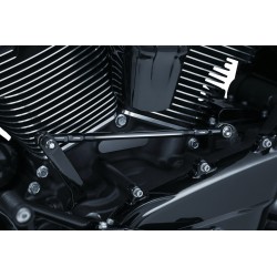 Czarne, grawerowane cięgno zmiany biegów 3 Harley Touring / KY-9679