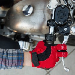 Rękawice Moto 7 Biltwell czerwono-czarne\ BW 1501-0804-001