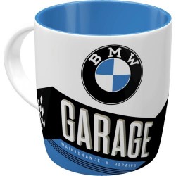 Kubek BMW garage.