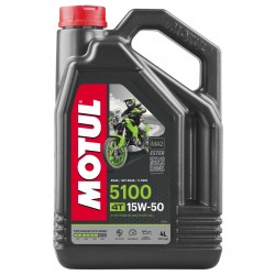 Motocyklowy olej silnikowy Motul 5100 4T 15W50 - 4 litry