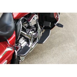 Chromowane nakładki podestów pasażera serii "Hex" do  Harley-Davidson Touring