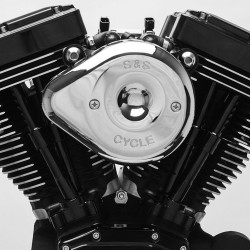Filtr powietrza S&S Mini Teardrop Stealth, '01-'17 Harley-Davidson, rolgaz linkowy / PE 10102327