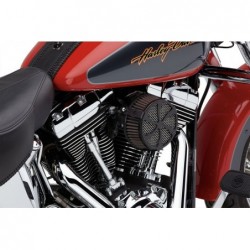 Czarny, motocyklowy filtr powietrza  Sportster / COBRA 606-0103-01B