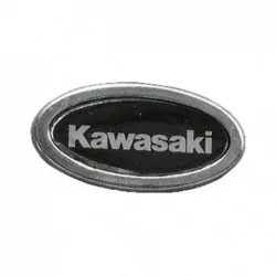 Kawasaki - owalna przypinka motocyklowa, gadżet / TOR 8097996