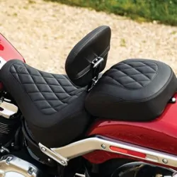Siedzenie pasażera Mustang Wide Tripper czarne diamentowe Harley-Davidson Fat Boy 2018-'20 lifestyle 3\ MU 83027