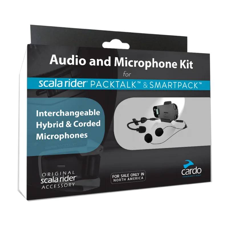 Audio kit z mikrofonem Cardo PackTalk\ SRAK0032