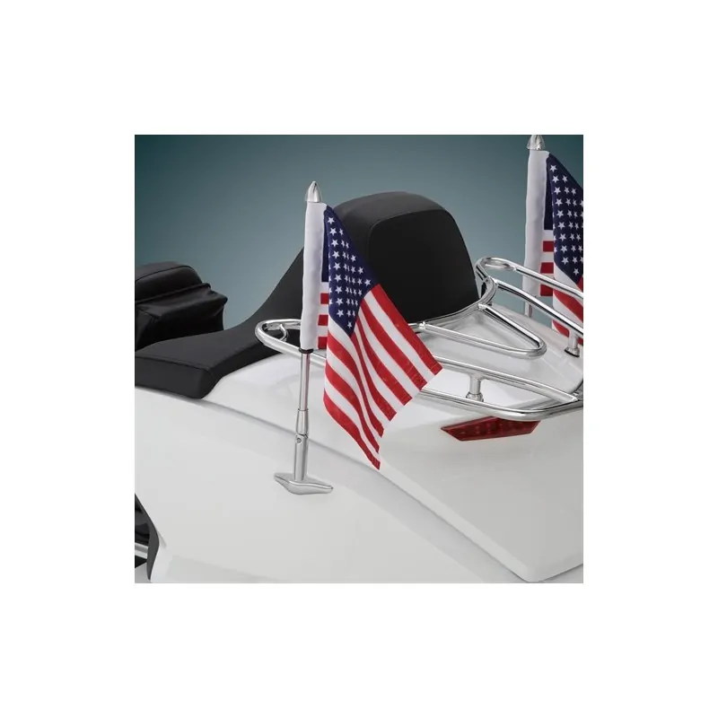 Chromowany maszt z amerykańską flagą Honda Gold Wing 2018 - / BB 52-965