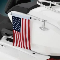 Chromowany maszt z amerykańską flagą 2 Honda Gold Wing 2018 - / BB 52-965