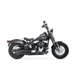 Motocyklowy tłumik Slip Ons Black Harley Davidson / V46841