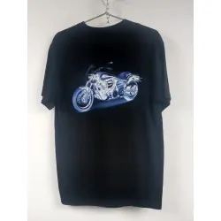 Motocyklowy T-Shirt Yamaha Warrior - tył