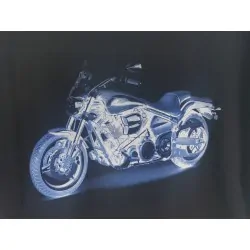 Motocyklowy T-Shirt Yamaha Warrior
