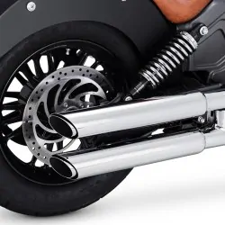 Tłumiki Vance & Hines Twin Slash Staggered 3" Indian Scout 2015- / V18623 moto3