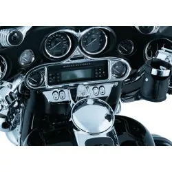 Chromowany zatrzask klapki wlewu paliwa motocykla Harley-Davidson / KY-1467