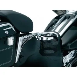 Motocyklowy uchwyt na napoje dla pasażera Harley Ultra Classic / KY-1482 na motocyklu