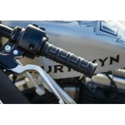 CCzarne manetki Kuryakyn Dillinger Harley-Davidson rolgaz elektroniczny / KY-6675 HD