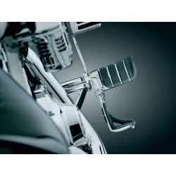 Motocyklowe podnóżki rozkładane Switchblade / KY-4446 - rozłożone