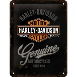 Szyld ozdobny  "Harley-Davidson genuine motorcycles"