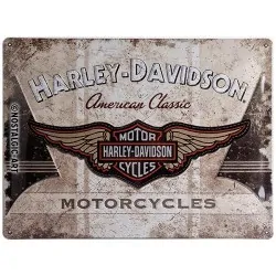 Ozdobny szyld "Harley-Davidson American Classic" 30 cm x 40 cm