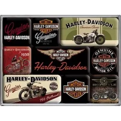 Zestaw magnesów Harley-Davidson