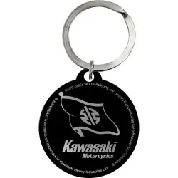 Brelok do kluczy "Kawasaki riders only" całość