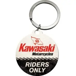 Brelok do kluczy "Kawasaki riders only" widok