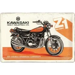 Szyld metalowy Kawasaki Z1 20 cm x 30 cm