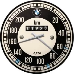 Zegar ścienny BMW, tarcza licznika.