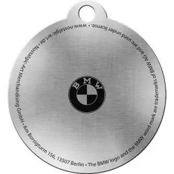 Brelok do kluczy logo BMW. Rewers