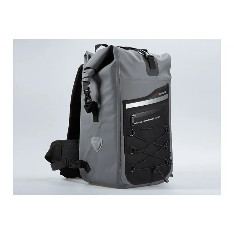 Wodoodporny plecak motocyklowy SW-MOTECH Drybag 300 szary 30 litrów / BC.WPB.00.011.10000