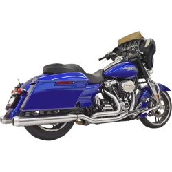 Układ wydechowy ze stali nierdzewnej Bassani True Dual Harley Touring '17- / PE 18002474