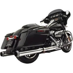 Tłumiki Bassani 4" QNT Quiet - wyciszony/ Harley-Davidson Touring '95-'16 / PE 18011443