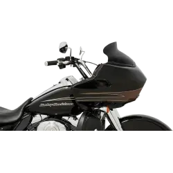 Czarna nieprzejrzysta szyba motocyklowa spoiler 6.5" do Harley FLTR od 2015
