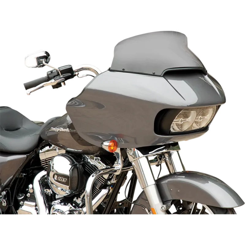 Ciemna szyba motocyklowa spoiler 6.5" do '99-'13 Harley Road Glide