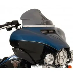 Ciemna dymiona szyba motocyklowa, Flare 8.5" Harley Touring FLH, 2014 -