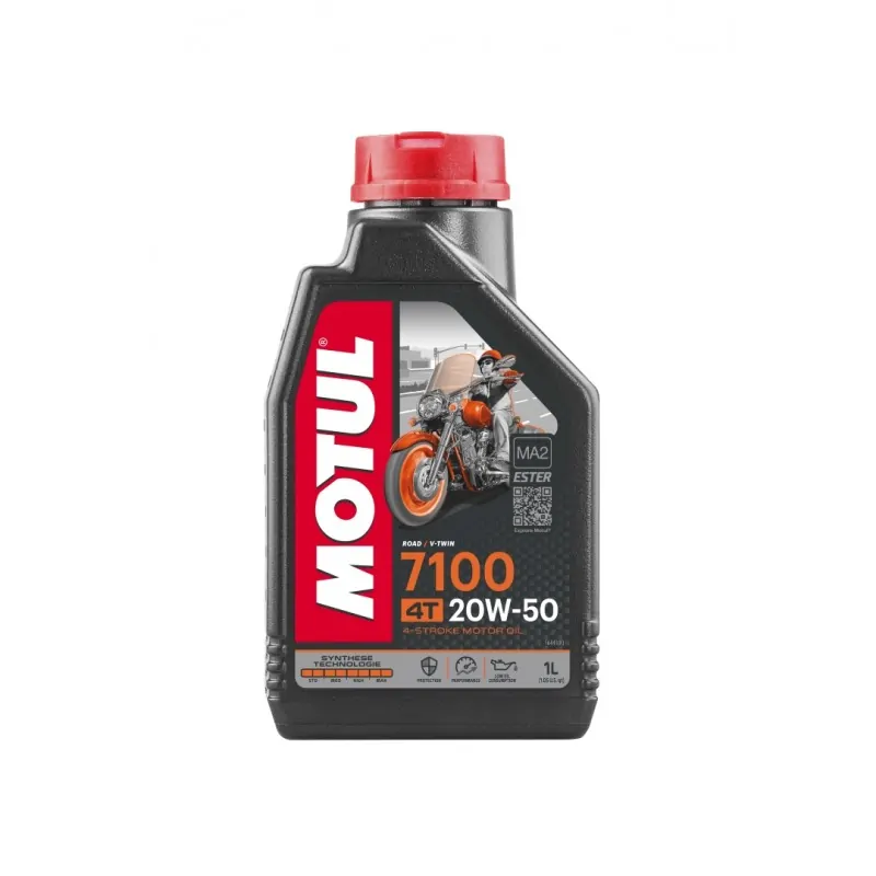 Motocyklowy olej silnikowy Motul 7100 4T 20W50 - 1 litr