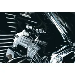 Chromowana nakładka na rozrusznik '09-'16 Harley-Davidson touring - zamontowana