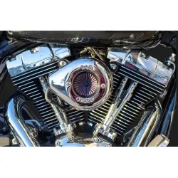 Filtr powietrza S&S Stealth Air Stinger H-D 2008-'16 Touring, '16-'17 Softail chrom / PE 10102963