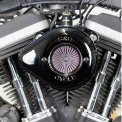 Filtr powietrza S&S Stealth Air Stinger Harley-Davidson Sportster od 07, czarny / PE 10102969
