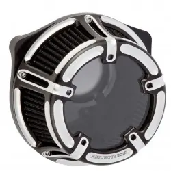 Czarny, frezowany filtr powietrza Arlen Ness Method, Harley Milwaukee Eight / ARLEN 18-960