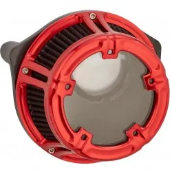 Czerwony filtr powietrza Arlen Ness Method, H-D 08-16 Touring,16-17 Softail / ARLEN 18-170
