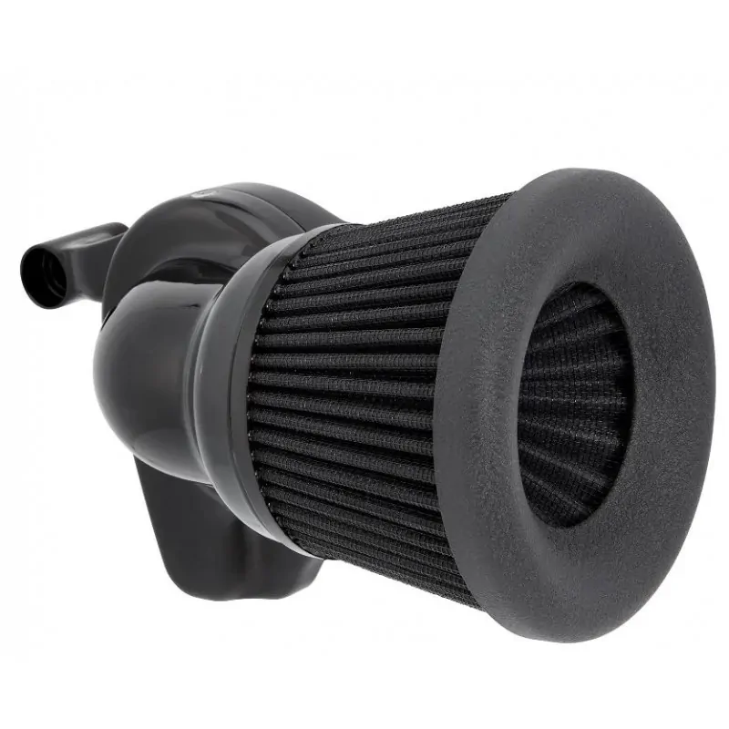 Czarny filtr powietrza Arlen Ness Velocity 90°, H-D 08-16 Touring,16-17 Softail / ARLEN 600-030