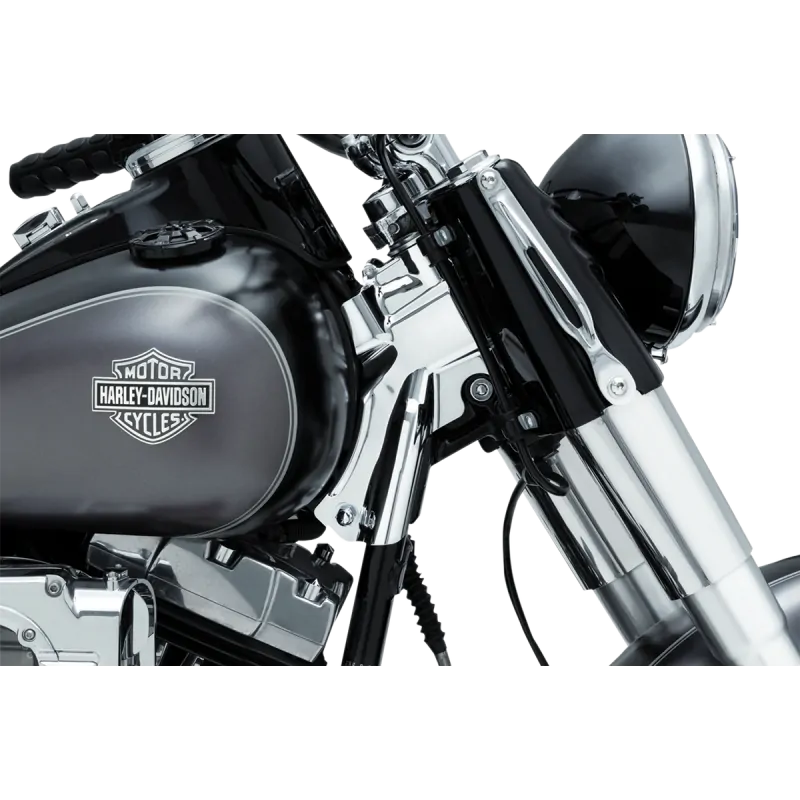 Chromowane osłony główki ramy Harley-Davidson Softail 2007-2017 / KY-7833