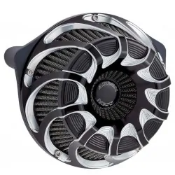 Czarny filtr powietrza Ness Drift, H-D 08-16 Touring,16-17 Softail / ARLEN 18-987