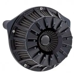 Czarny filtr powietrza Ness 15-Spoke, H-D 08-16 Touring,16-17 Softail / ARLEN 18-991