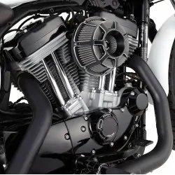 Filtr powietrza Arlen Ness Beveled czarny, Harley - Davidson Sportster '91-