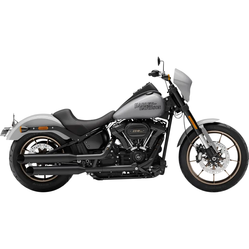 Czarne tłumiki z regulacją głośności KessTech Harley-Davidson Softail Low Rider S 114" , Low Rider ST 117" / 211-2172-769