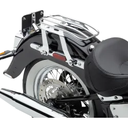 Bagażnik solo szybki montaż Harley Softail FLDE Deluxe 2018- chrom / COBRA 602-2511