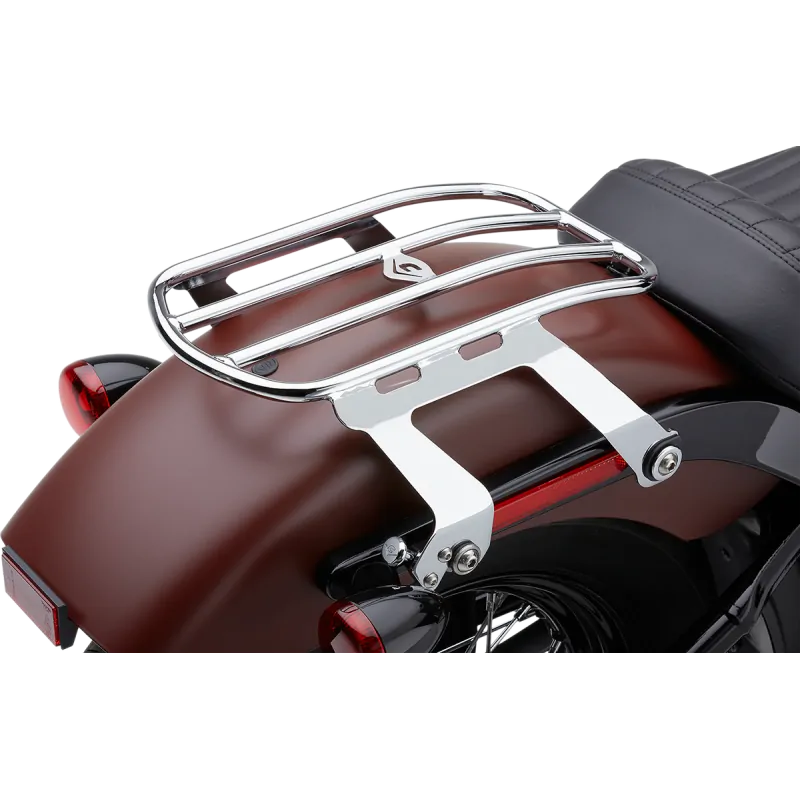 Chromowany bagażnik solo szybki montaż Harley Softail Slim, Street Bob, M8 2018- / COBRA 602-2510