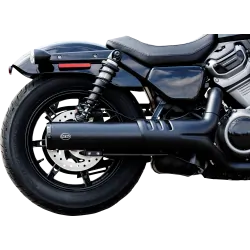 Czarny tłumik S&S Grand National 4,5" Harley-Davidson Nightster RH975 S / 550-1074