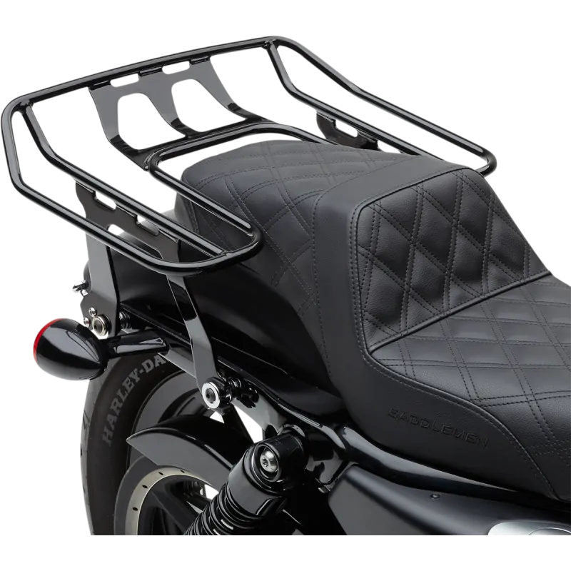 Czarny bagażnik Cobra BA Harley-Davidson Sportster XL883/1200 2004-2022 / COBRA 602-2620B